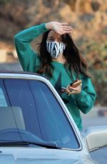 AUBREY PLAZA Out and About in Studio City 01/05/2021