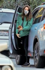 AUBREY PLAZA Out and About in Studio City 01/05/2021