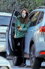 AUBREY PLAZA Out and About in Studio City 01/05/2021
