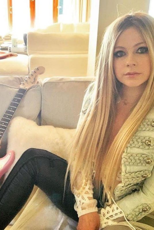 AVRIL LAVIGNE at a Photoshoot, January 2021