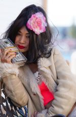 BAI LING Out in Marina Del Rey 12/31/2020