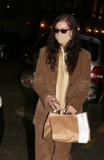 BELLA HADID Out in Paris for Fashion Week 01/26/2021