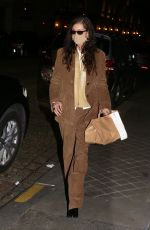 BELLA HADID Out in Paris for Fashion Week 01/26/2021