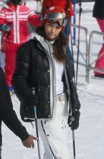 BELLA HADID Out Skiing in Aspen 01/03/2021