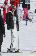 BELLA HADID Out Skiing in Aspen 01/03/2021