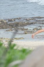 BELLA THORNE and Benjamin Mascolo on the Beach in Tulum 01/04/2021