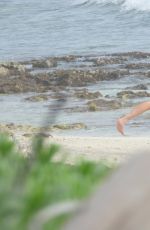 BELLA THORNE and Benjamin Mascolo on the Beach in Tulum 01/04/2021