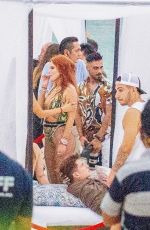 BELLA THORNE at a Beach Party in Tulum 01/02/2021