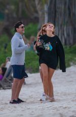 BELLA THORNE at a Beach Party in Tulum 01/02/2021