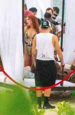 BELLA THORNE at a Beach Party in Tulum 01/02/2021