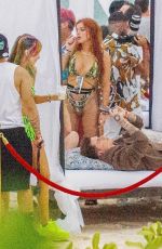 BELLA THORNE at a Beach Party in Tulum 01/02/2021