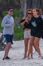 BELLA THORNE at a Beach Party in Tulum 01/02/2021