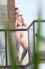 BELLA THORNE in Bikini at a Pool in Tulum 01/04/2021