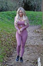 BIANCA GASCOIGNE Out and About in Kent 01/18/2021