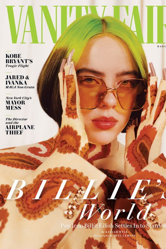 BILLIE EILISH for Vanity Fair Magazine, March 2021