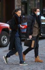 BINX WALTON Out for Lunch in New York 01/28/2021