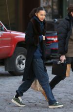 BINX WALTON Out for Lunch in New York 01/28/2021