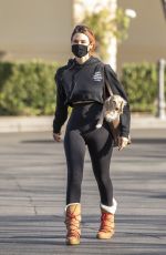 BRITTANY FURLAN Out Shopping in Calabasas 01/24/2021