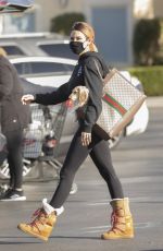 BRITTANY FURLAN Out Shopping in Calabasas 01/24/2021