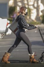 BRITTANY FURLAN Out Shopping in Calabasas 01/24/2021