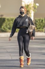 BRITTANY FURLAN Out Shopping in Calabasas 01/24/2021