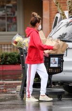 BROKE BURKE Out Shopping in Malibu 01/29/2021