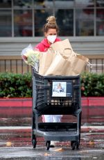 BROKE BURKE Out Shopping in Malibu 01/29/2021
