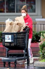 BROKE BURKE Out Shopping in Malibu 01/29/2021