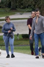 CAMILA CABELLO Out with Her Family Dogs in Miami 01/16/2021