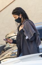 CAMILA MENDES Leaves a Hair Salon in Studio City 01/03/2021