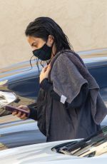 CAMILA MENDES Leaves a Hair Salon in Studio City 01/03/2021