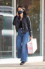 CAMILA MENDES Leaves a Hair Salon in Studio City 01/03/2021