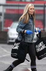 CAPRICE BOURRET Out Shopping at Sainsbury