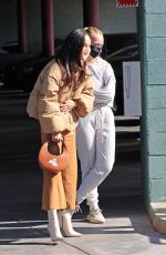 CARA SANTANA Helps Out the Homeless at a Local Clothing Drive in Los Angeles 01/06/2021