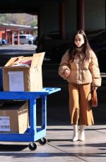 CARA SANTANA Helps Out the Homeless at a Local Clothing Drive in Los Angeles 01/06/2021