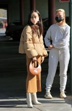CARA SANTANA Helps Out the Homeless at a Local Clothing Drive in Los Angeles 01/06/2021