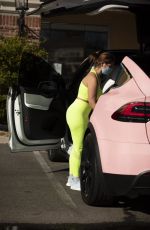 CATHERINE PAIZ in Tights Out in Calabasas 01/21/2021