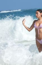 CHANTEL JEFFRIES in Bikini at a Beach in Mexico 01/02/2021