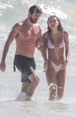 CHANTEL JEFFRIES in Bikini at a Beach in Tulum 01/02/2021