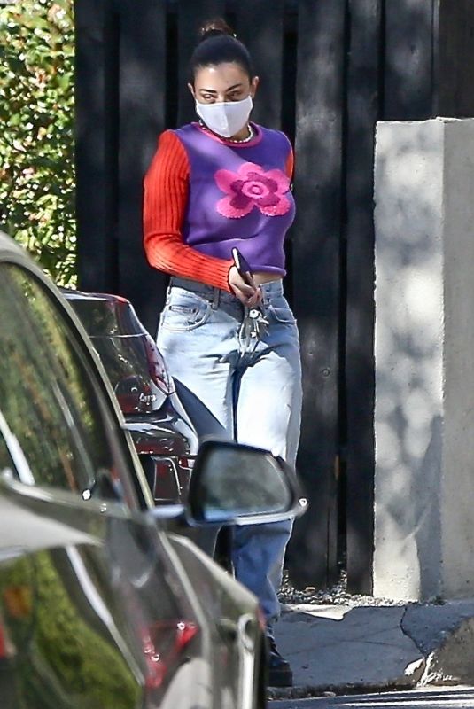 CHARLI XCX Out and About in Los Feliz 01/28/2021