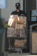 CHARLIZE THERON Out Shopping in Beverly Hills 01/04/2021