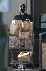 CHARLIZE THERON Out Shopping in Beverly Hills 01/04/2021