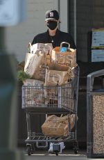 CHARLIZE THERON Out Shopping in Beverly Hills 01/04/2021