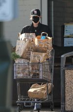 CHARLIZE THERON Out Shopping in Beverly Hills 01/04/2021