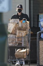 CHARLIZE THERON Out Shopping in Beverly Hills 01/04/2021