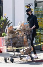 CHARLIZE THERON Out Shopping in Beverly Hills 01/04/2021