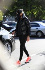CHARLIZE THERON Shopping at Bristol Farms in Beverly Hills 01/25/2021