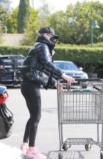 CHARLIZE THERON Shopping at Bristol Farms in Beverly Hills 01/25/2021