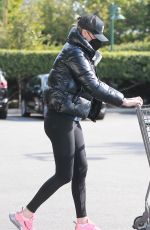 CHARLIZE THERON Shopping at Bristol Farms in Beverly Hills 01/25/2021