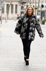 CHARLOTTE HAWKINS Arrives at Classic FM Radio Show in London 01/08/2021